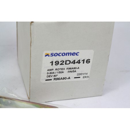 2Pcs Socomec 192D4416 AMP. Rotex 0-30A (B291)