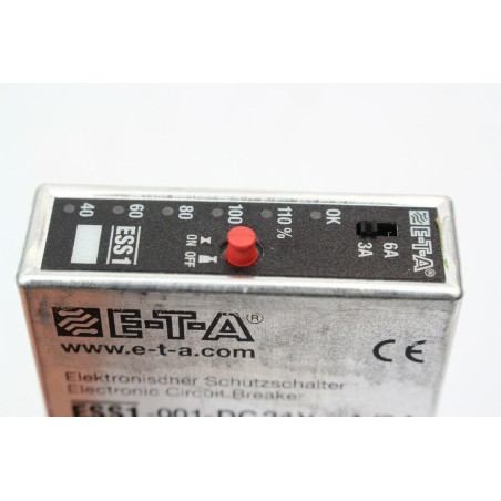 E-T-A ESS1001DC24V3A6A ESS1-001-DC24V-3A/6A Disjoncteur (B561)