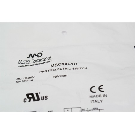 Micro Detectors MSC/00-1H Photoelectric switch (b279)