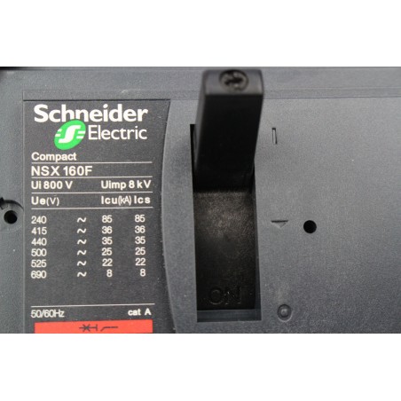 SCHNEIDER ELECTRIC LV430403 Compact NSX NSX 160F sans déclencheur (B641)