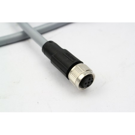 4Pcs PHOENIX CONTACT 1405797 2.5M 5 pins cable ralonge M12 (B643)