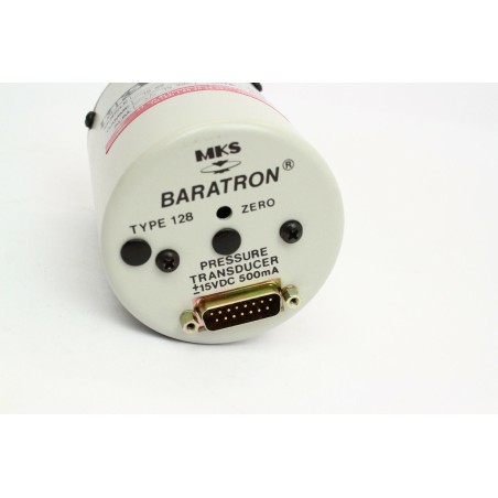 MKS 128 AA-00010A 10mb BARATRON Type 128 Pressure transducer No box (B700)