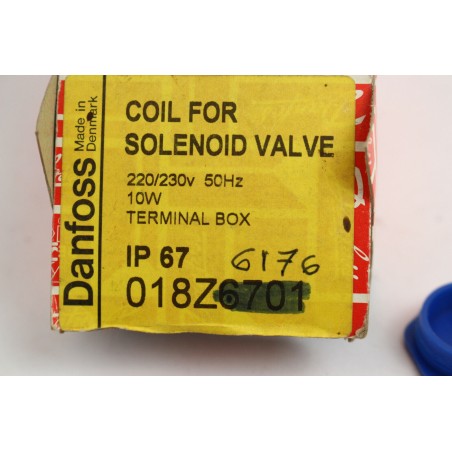 DANFOSS 018Z6176 Solenoid Coil 240V 50Hz 10W (B721)