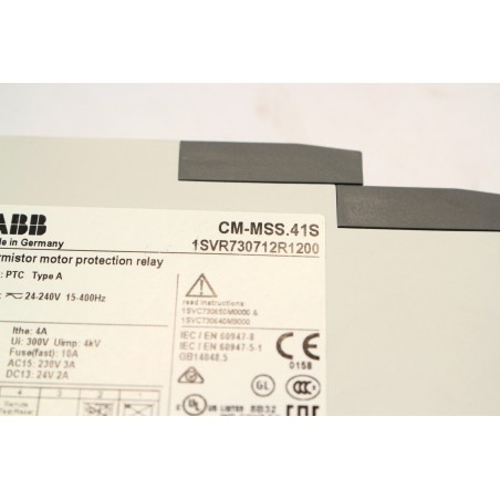 ABB 1SVR730712R1200 CM-MSS.41S Relais de contrôle température Open box (B729)