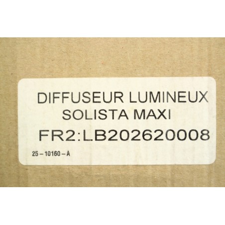 Solista Maxi 25-10160-A DIFFUSEUR LUMINEUX Flash rouge (B1019)