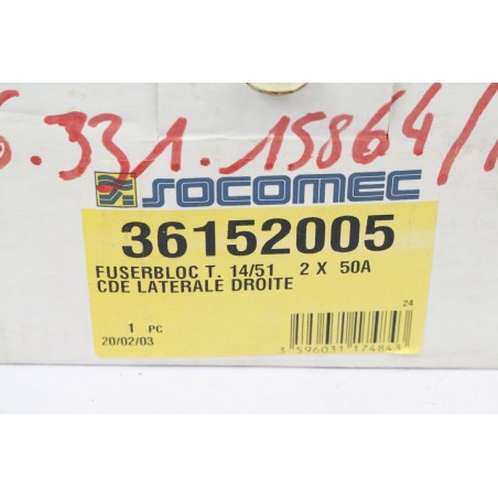 SOCOMEC Fuserbloc 36152005 (b209)
