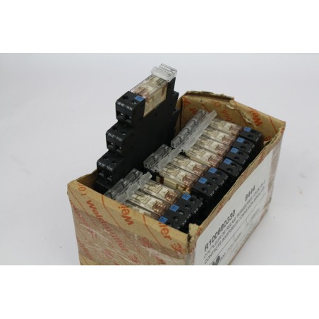 Pack of 10 Weidmuller TRS 12VDC 2CO (b212)