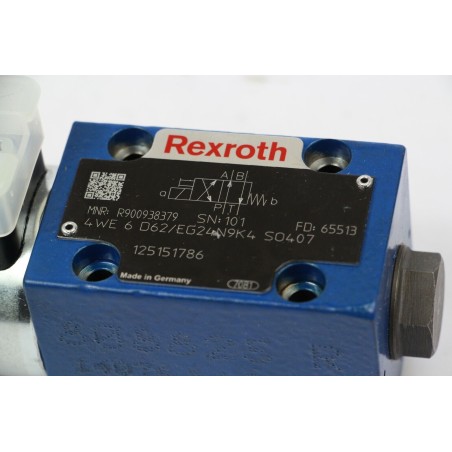 REXROTH valve 4WE 6 D62/EG24N9K4 SO407 (b149)