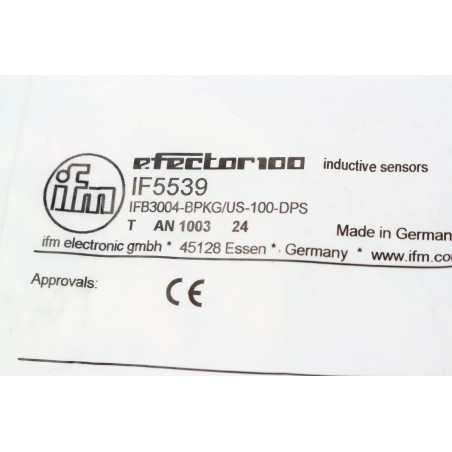 IFM IF5539 IFB3004-BPKG/US-100-DPS (B429)