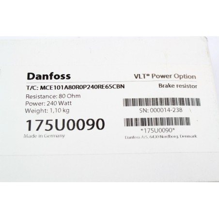 Danfoss MCE101A80R0P240RE65CBN 175U0090 (B429)