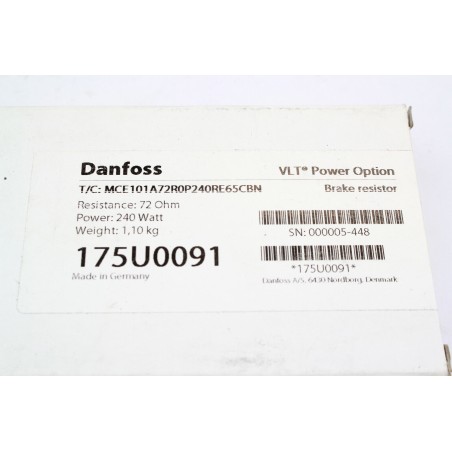 Danfoss MCE101A72R0P240RE65CBN 175U0091 (B431)