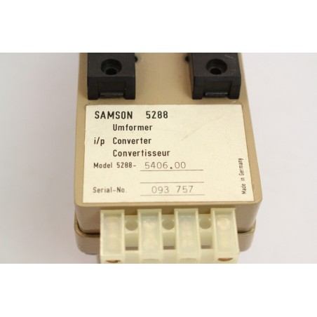 SAMSON 5288 5406.00 Convertisseur No box (B745)