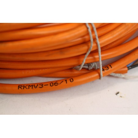 LUMBERG RKMV30610 RKMV3-06/10 M8 3pins 10m cable (B808)