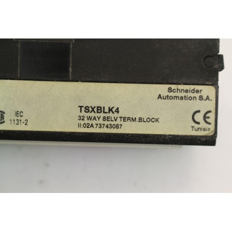 SCHNEIDER-AUTOMATION TSXBLK4 TSXBLK4 Terminal bloc Unused (B26)