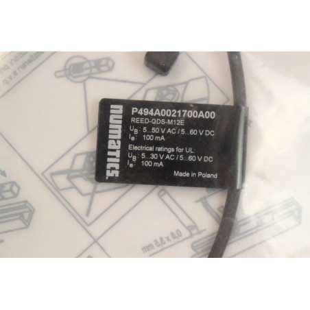 NUMATICS P494A0021700A00 REED-QDS-M12E Capteur (B795)