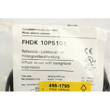 BAUMER FHDK 10P5101 Capteur lumière réflexion (B795)