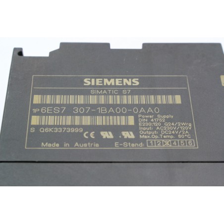 Siemens 6ES7 307-1BA00-0AA0 (B385)