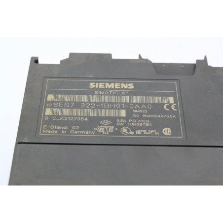 2Pcs Siemens 6ES7 322-1BH01-0AA0 (B386)