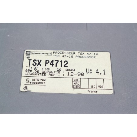 TELEMECANIQUE TSXP4712 TSX P4712 (B398)
