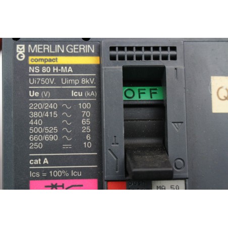 MERLIN GERIN NS80HMA NS 80 H-MA Disjoncteur (B592)