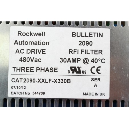 ROCKWELL AUTOMATION  2090XXLFX330B 2090-XXLF-X330B A Filtre (B618)
