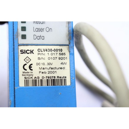SICK 1017585 CLV430-0010 Scanner Cable need replacement (B637)