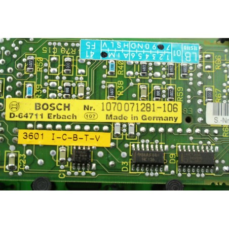 BOSCH 1070068309-302 Assmblage PBK + 2 modules 1070071281-106 (B653)