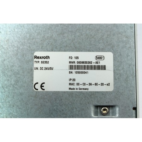 REXROTH 0608830262-AE1 SE352 MDA Control Module (B659)