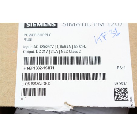 Siemens 6EP1332-1SH71 6EP1332-1SH71 Open box (B477)