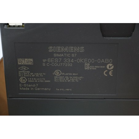 Siemens 6ES7 334-0KE00-0AB0 analog module (B195)