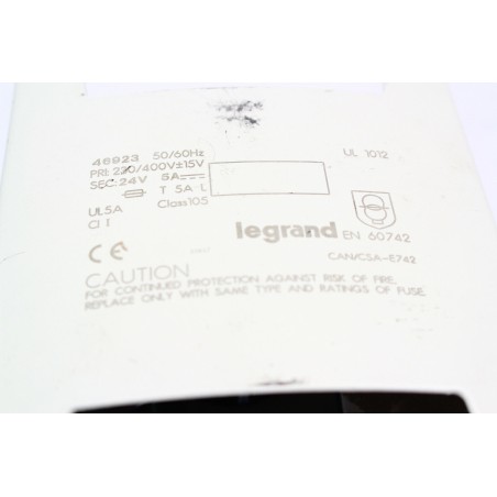 Legrand 46923 PRI : 230/400V 24V A Power supply (B471)