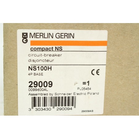 MERLIN GERIN 29009 NS100H Compact NS disjoncteur (B709)