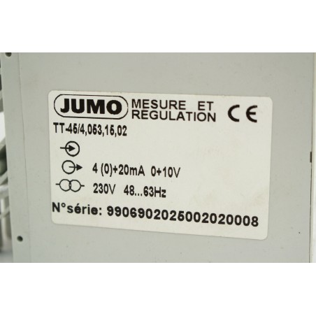 JUMO TT-45/4,053,15,02 TT-45/4 Convertisseur/separateur galvanique (B710)