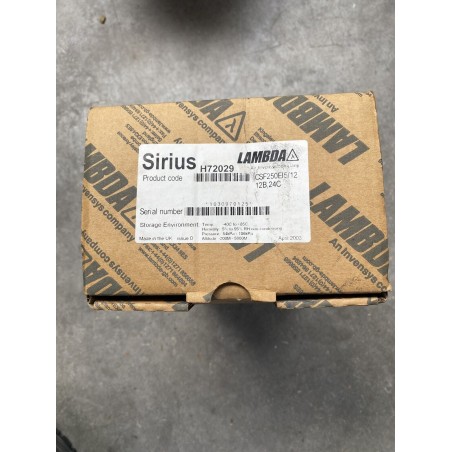 Lambda Sirius CSF250EI5/12 12B,24C H72029 (P22 64)