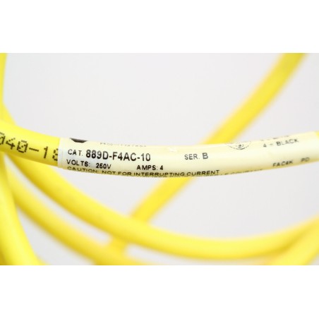 ALLEN-BRADLEY 889D-F4AC-10 B Cable M12 4 pins droit 10m (B735)