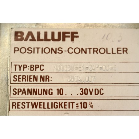 BALLUFF A00360-E1-24P-00-E Positionscontroller BPC (B790)
