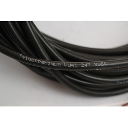 TELEMECANIQUE VU412479950 VU41 247 9950 Cable 10m 4Pins M12 (B808)