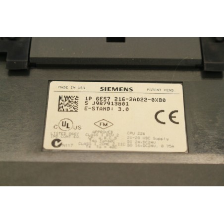 Siemens Simatic S7-200 6ES7 216-2AD22-0XB0 CPU no box (B1)