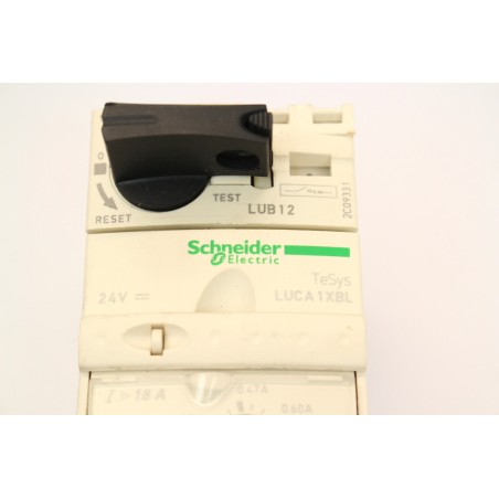 Schneider  LUB12 + LUCA 1XBL + LUFN11 Bloc disjoncteur (B871)
