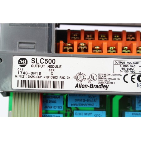 ALLEN BRADLEY 1746OW16 1746-OW16 C output module (B619)