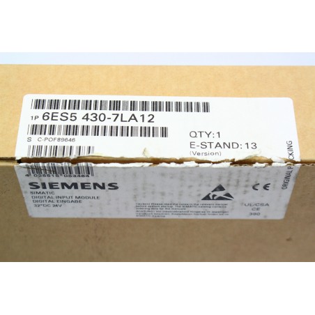 SIEMENS 6ES54307LA12 6ES5 430-7LA12 Open box (B581)