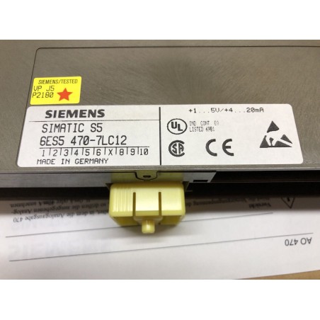 Siemens Simatic S5 6ES5 470-7LC12 (B20)