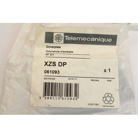 3Pcs Telemecanique 061093 XZS DP Couvercle embrase (B910)