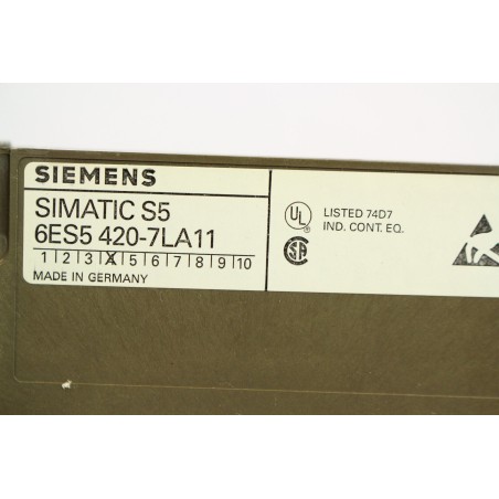Siemens 6ES54207LA11 6ES5 420-7LA11 I/O module (B931)
