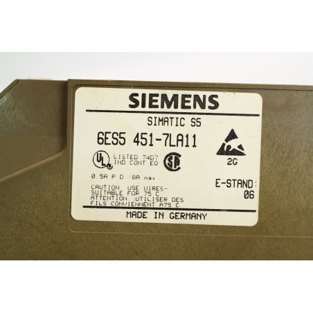 Siemens 6ES54517LA11 6ES5 451-7LA11 I/O module (B930)