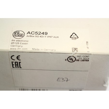 IFM AC5249 AirBox 5/2 4DI Module I/O (B1028)