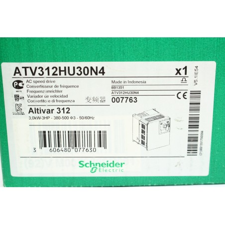 Schneider electric ATV312HU30N4 007763 Variateur altivar (B1032)
