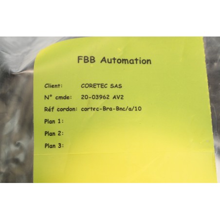 FBB Automation 240920055 cortex-Bra-Bnc/a/1 Cable BNC 10m (B588)