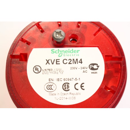 Schneider Electric  XVE C5M4 Element lumineux rouge (B1038)