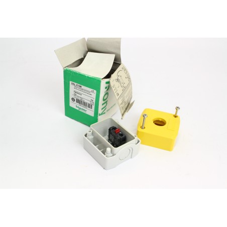 Schneider Electric 904809 XAL K188 Boîte à boutons jaune (B1034)